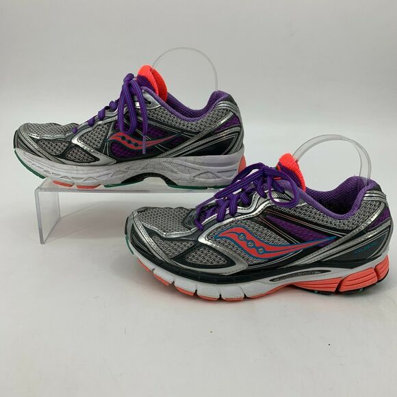 Saucony Running Shoes Women 8 Athletic Workout Training Guide 7 *Missing Insoles - Picture 4 of 11